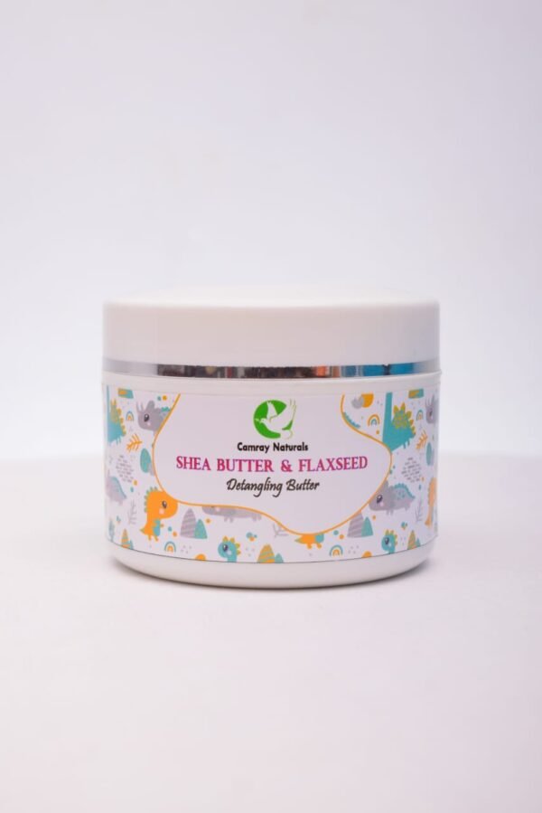 Shea and flaxseed detangling butter